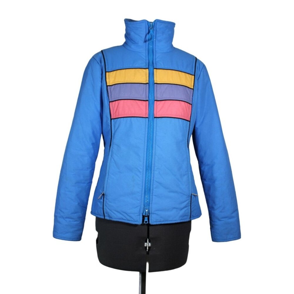HEAD Sportswear women's vintage rainbow full zip winter ski snow jacket S